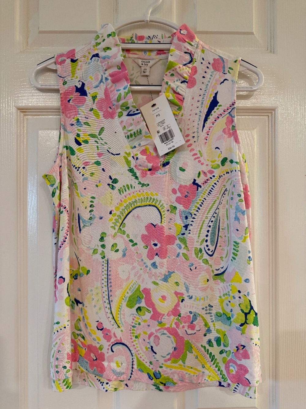 Crown & Ivy sz PS summer top